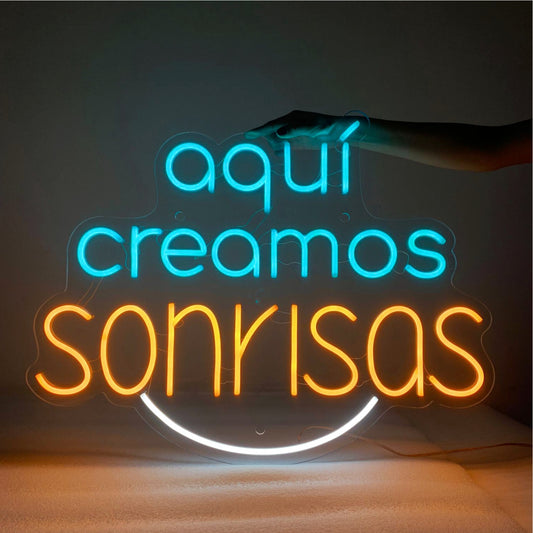 Aquí creamos sonrisas