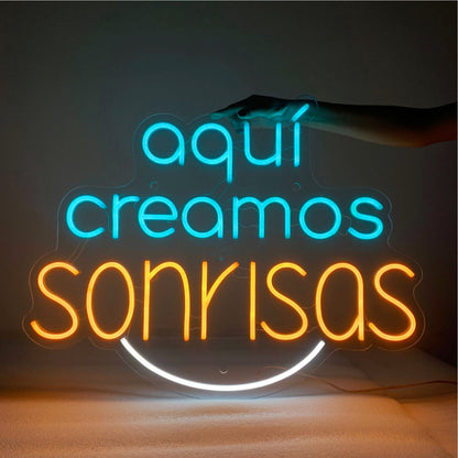 Aquí creamos sonrisas
