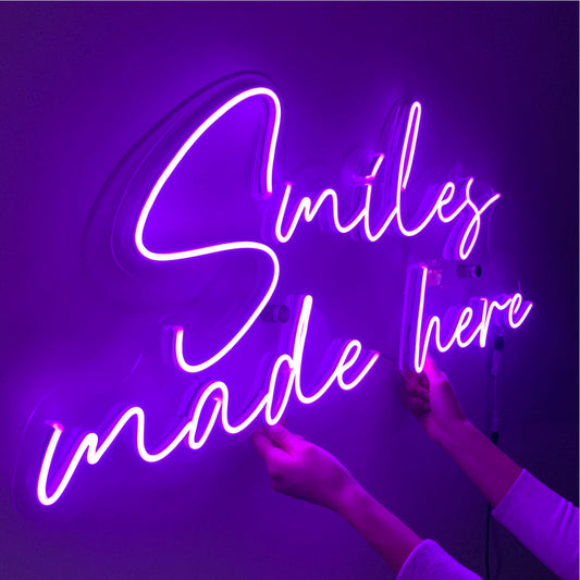 Smiles made here